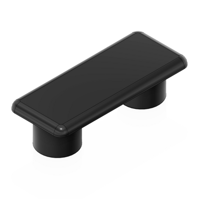 60-050-1 MODULAR SOLUTIONS POLYAMIDE PART END CAP 45MM X 18.5MM BLACK